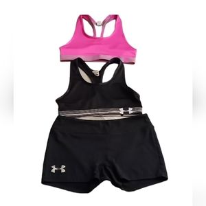 Under Armour Bras and Short athletic